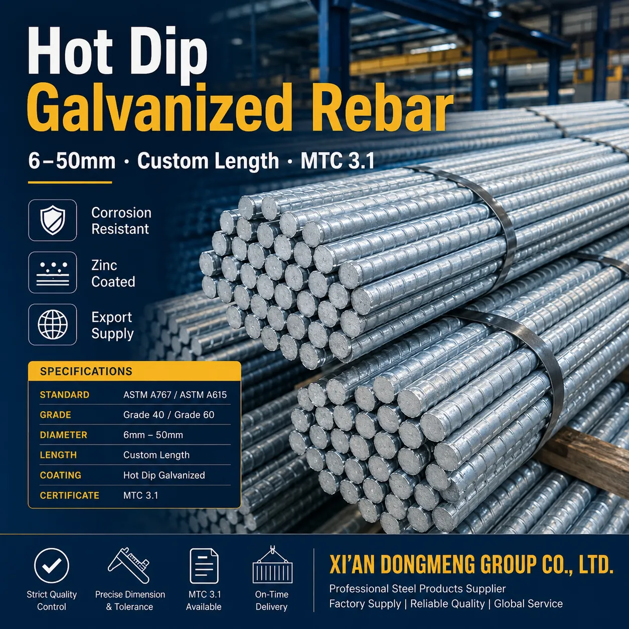 Galvanized Rebar